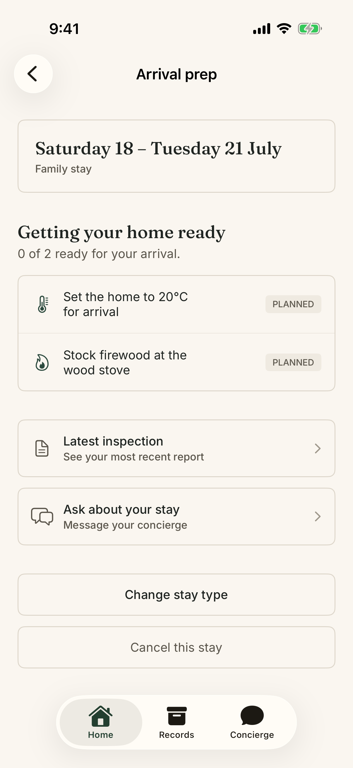 Owner app getting-ready checklist